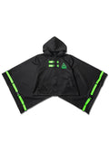 Uzurai Cyberpunk Tech Kimono Black Green Jacket