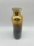 VASE 2 TONE GOLD & GREY