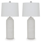 Vauville - Poly Table Lamp (Set of 2) - White