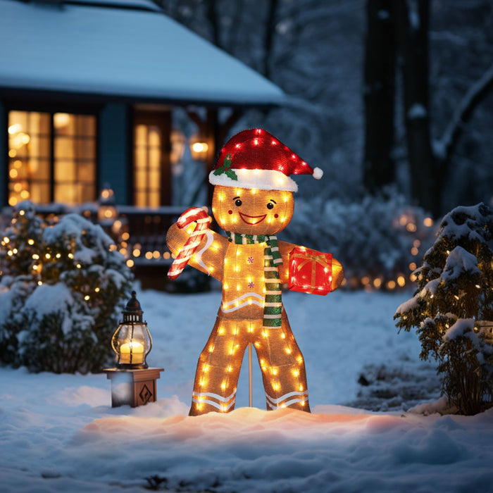 Gingerbread Man Outdoor Decorations