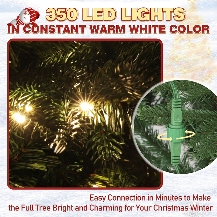 Pre lit aspen christmas tree