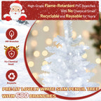 7.5ft pre-lit christmas tree