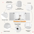 Sturdy Cat Window Box with Iron Frame
