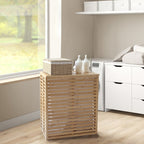 bamboo laundry hamper