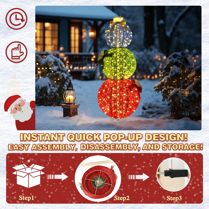 Light up christmas balls