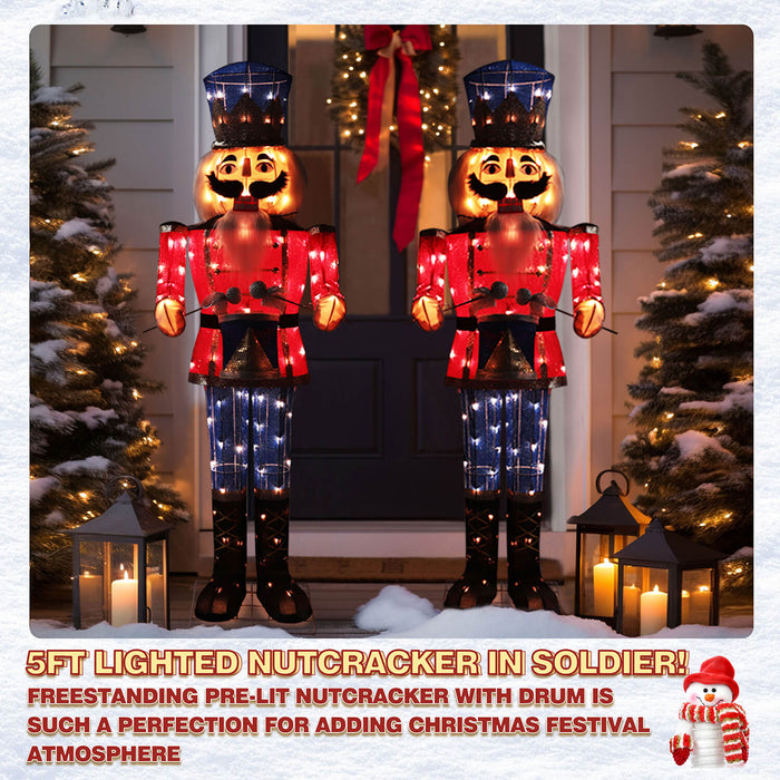 outdoor nutcracker soldier