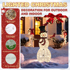 Outdoor xmas snowman