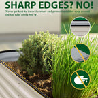 Garden Raised Bed with Rubber Strip