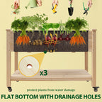 planter on wheels