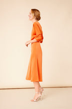 Vestido Genevieve Rust · Wisteria ·