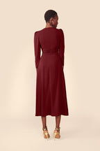 Vestido Oda Burdeos · Alegoria ·