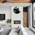 Wolf Clock - Wall Clocks available at Dekadron for $99.90