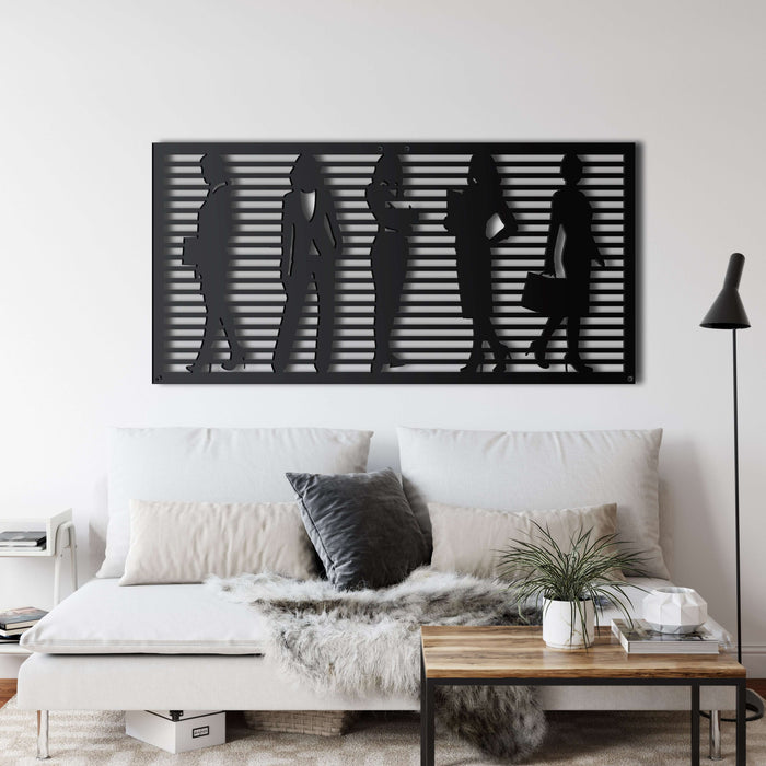 Women Fashion Metal Wall Art - Decor available at Dekadron for $64.90