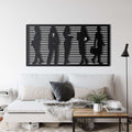 Women Fashion Metal Wall Art - Decor available at Dekadron for $64.90