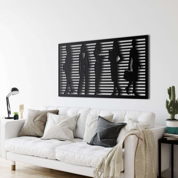 Women Fashion Metal Wall Art - Decor available at Dekadron for $79.90