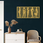 Women Fashion Metal Wall Art - Decor available at Dekadron for $69.90