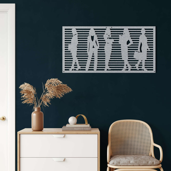 Women Fashion Metal Wall Art - Decor available at Dekadron for $69.90