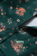 Amanda Green Woodland Forest Swing Dress