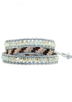 X Katie Soleil Sienna Triple Wrap Beaded Bracelet