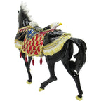 X-Large Horse Jeweled Trinket Box Austrian Crystals, Black