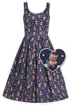 Amanda Yorkie Box Pleated Dress In Purple