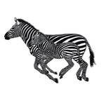 Zebra Metal Wall Art - Decor available at Dekadron for $199.90