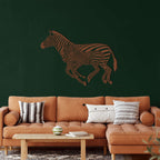 Zebra Metal Wall Art - Decor available at Dekadron for $129.90